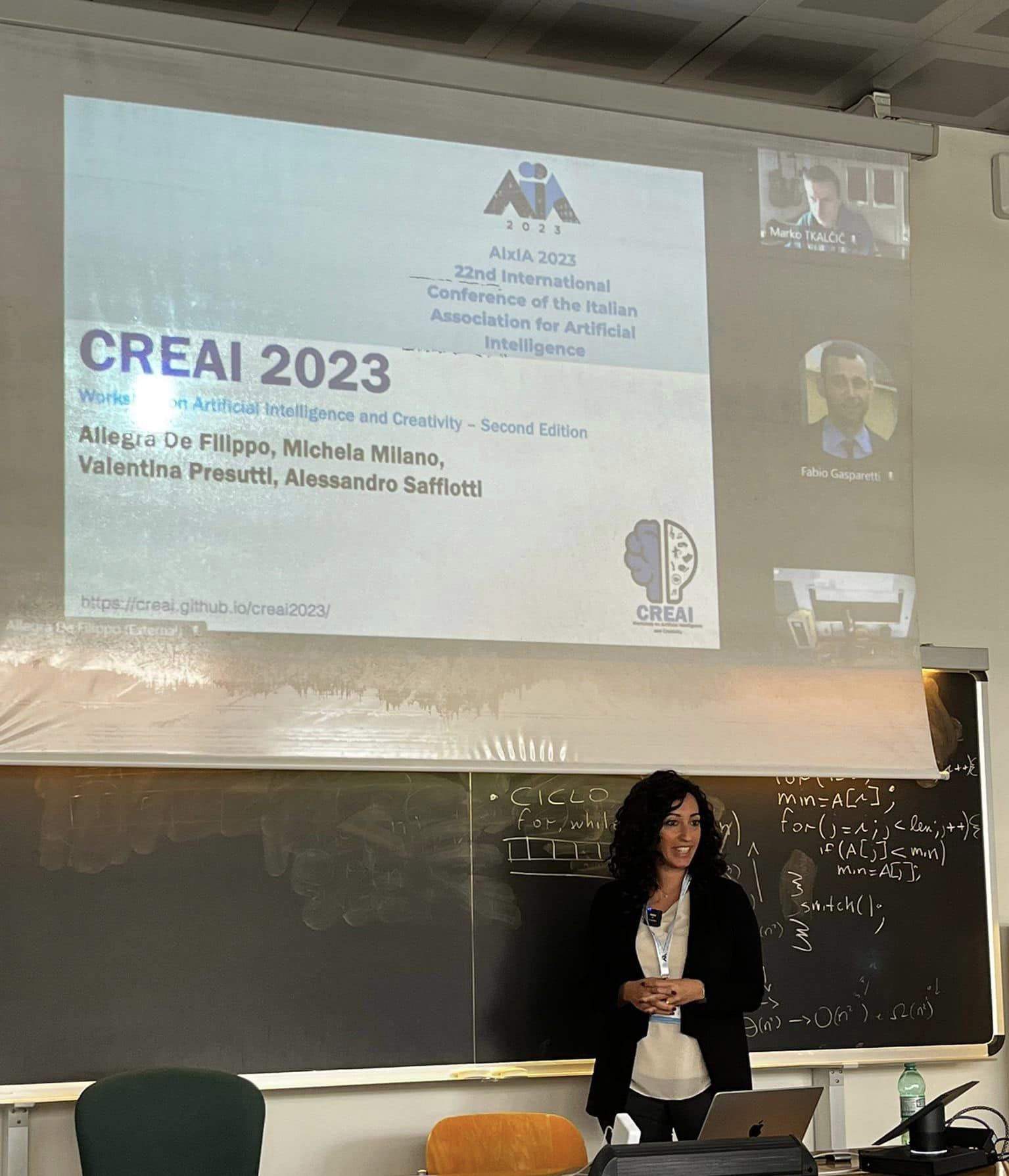 Invited talk at the CREAI workshop in conjunction with the AIxIA conference in Rome by Marko Tkalčič